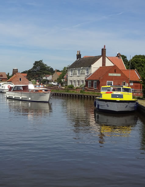 Wroxham river front